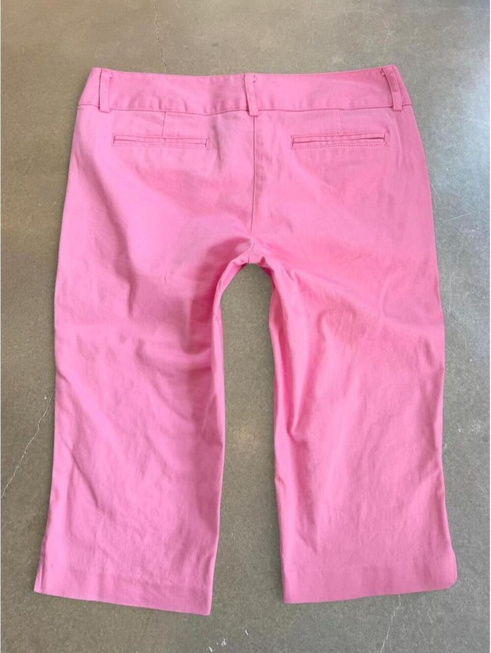 No Boundaries Pink Y2K Capri Pants | size 7 - Picture 2 of 7